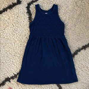 Old Navy Dark Blue Kids Casual Dress